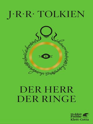 cover image of Der Herr der Ringe